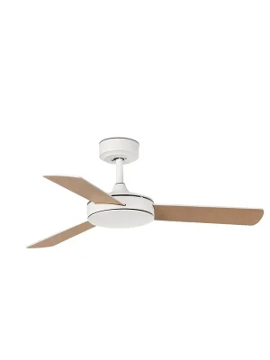 Akce MINI MALLORCA S stropní ventilátor, bílá/javor - FARO