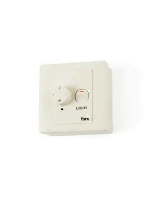 Značkový AKCE - FAN nástěnný ovladač pro ventilátory FARO - FARO