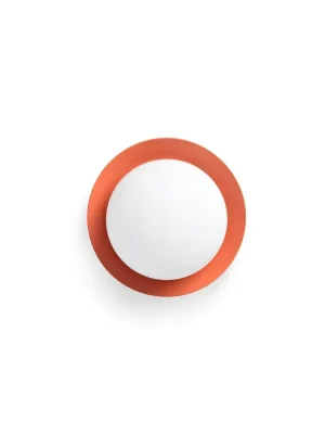 Sezónní Sleva MAY nástěnné/stropní svítidlo, korálová červená - FARO