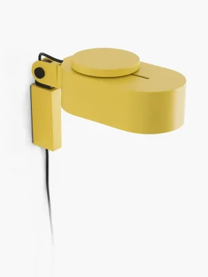 Akce UKONČENA VÝROBA INVITING nástěnné svítidlo, žlutá - FARO