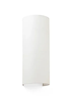 Akce COTTON R kruhová nástěnná lampa, béžová, vertikální 2L - FARO