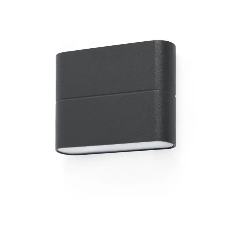 ADAY 113 nástěnná lampa, tmavě šedá - FARO Akční Cena