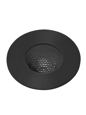 Zlevněný GRUND 92 zapuštěné svítidlo, nerez, černá, 13W - FARO