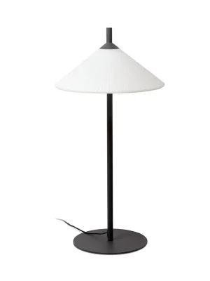 Značkový SAIGON šedá/bílá stojací lampa 1M R55 - FARO