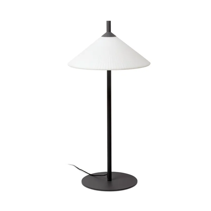 Značkový SAIGON šedá/bílá stojací lampa 1M R55 - FARO