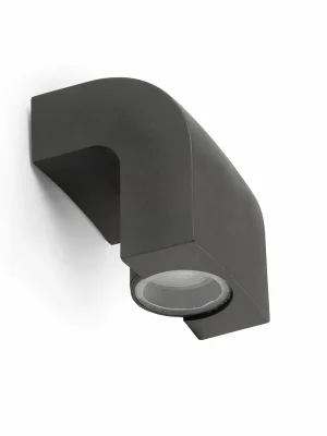 Značkový Klamp nástěnná lampa, tmavě šedá, 1L 130mm - FARO