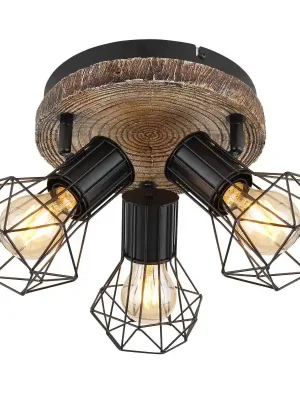 Značkový UKONČENA VÝROBA PRISKA 54017W-3 Stropní svítidlo - GLOBO