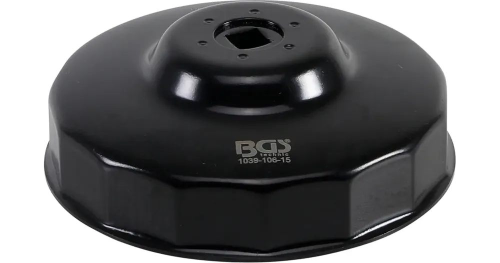 Super Cena BGS Hlavice na povolování olejových filtrů 106 mm, 15ti hran