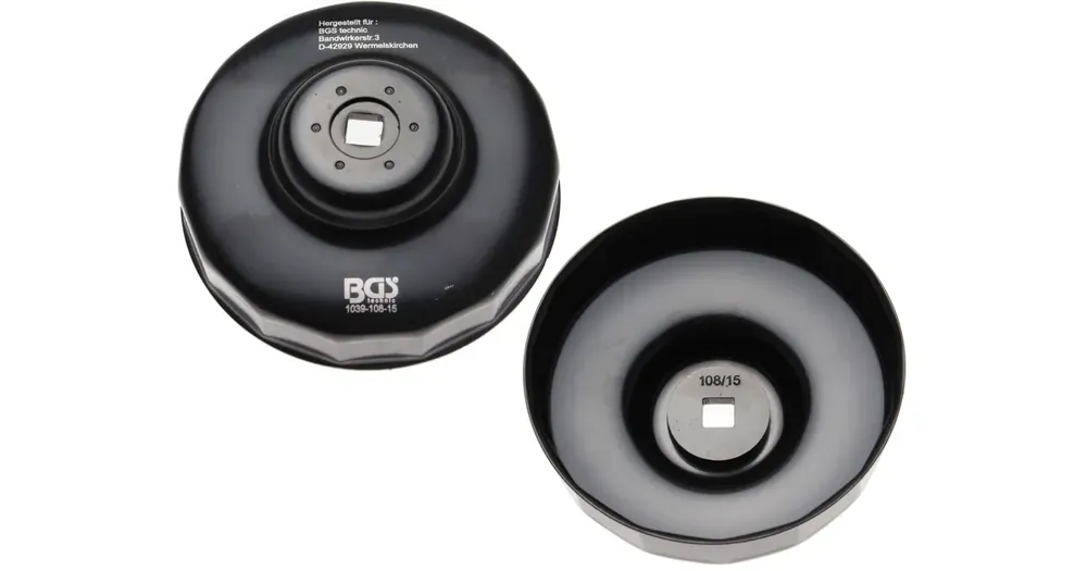 BGS Hlavice na povolování olejových filtrů 108 mm, 15ti hran Finální Výprodej