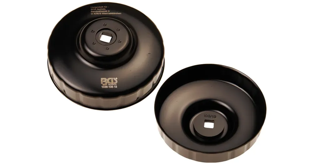 BGS Hlavice na povolování olejových filtrů 108 mm, 18 drážek Víkendová Akce
