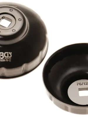 BGS Hlavice na povolování olejových filtrů 76 mm, 12ti hran Vysoce Kvalitní