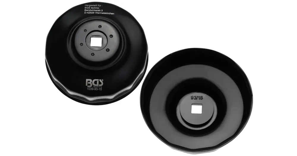 Aktuální BGS Hlavice na povolování olejových filtrů 93 mm, 15ti hran