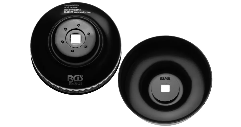BGS Hlavice na povolování olejových filtrů 93 mm, 45 drážek Nakupujte Hned