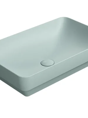 Sapho PURA keramické umyvadlo na desku 60x38cm, ghiaccio mat 883715 Novinka