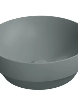 Cenová Bomba Sapho PURA keramické umyvadlo na desku, průměr 40cm, agave mat 884604