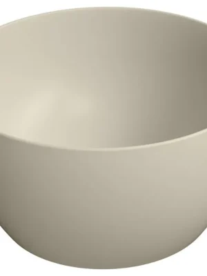 Sapho PURA keramické umyvadlo na desku vysoké, průměr 42cm, creta mat 885208 Aktuální