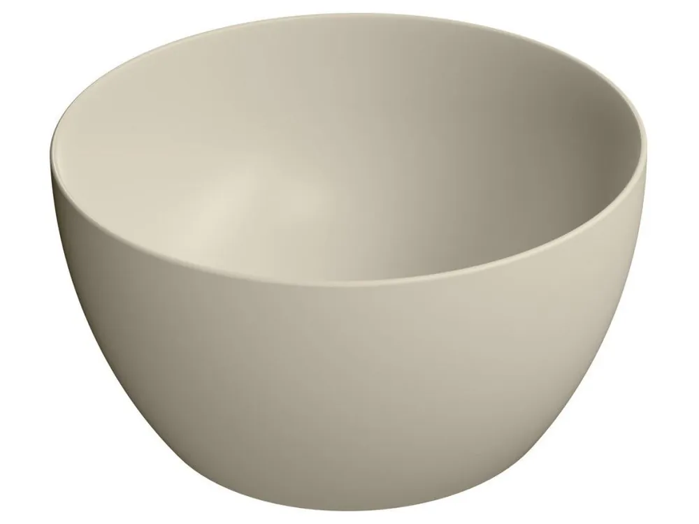 Sapho PURA keramické umyvadlo na desku vysoké, průměr 42cm, creta mat 885208 Aktuální