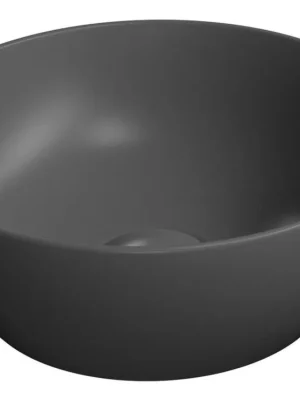 Objednat Nyní Sapho PURA keramické umývátko na desku, průměr 32cm, černá mat 885426