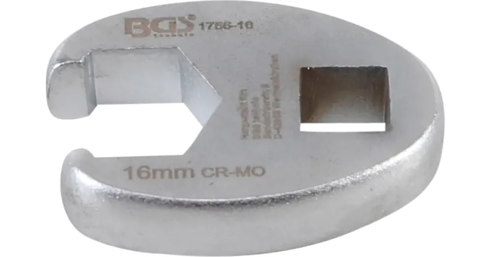 Značkový BGS Klíč plochý otevřený 3/8" 16 mm