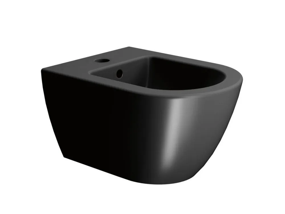 Sapho PURA bidet závěsný 36x50cm, černá mat 8864126 Oblíbený