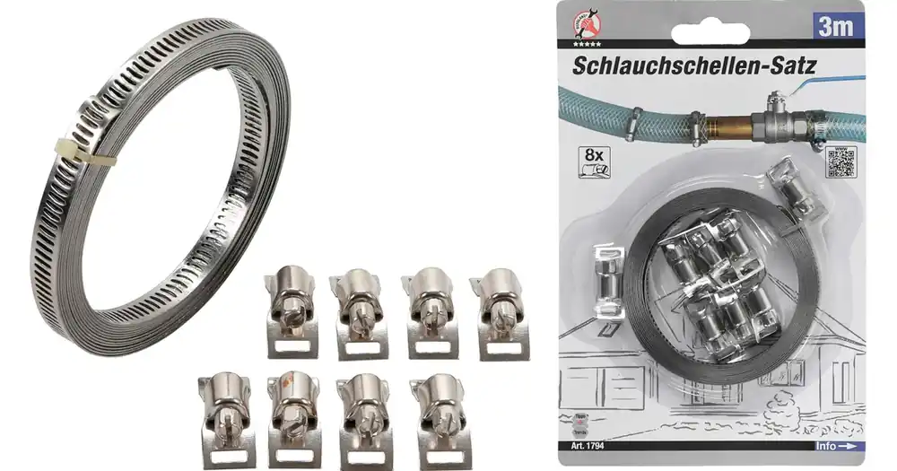 BGS Páskovací souprava na hadice, nerezová Zlevněný