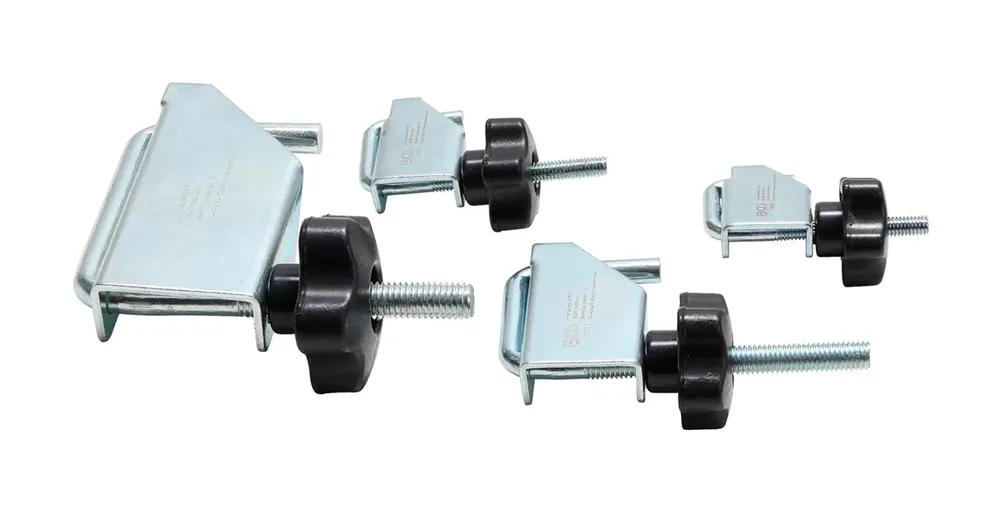 BGS Svorky na benzínové a PVC hadice pr. 10-15-25-45 mm, 4 díly Zlevněný