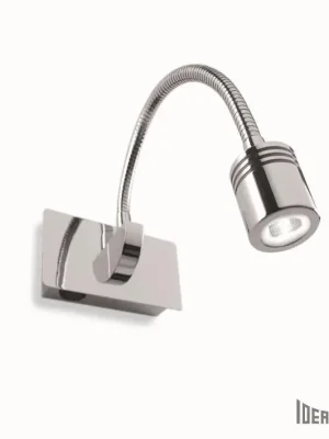 Značkový LED Nástěnné svítidlo Ideal Lux Dynamo AP1 cromo 031460 - IDEALLUX