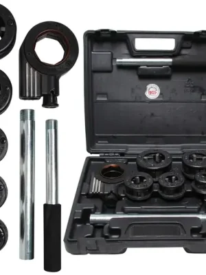 Zlevněný BGS Závitnice na trubkové závity 3/8"-1.1/4", sada 7 dílů