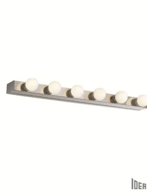 Značkový Nástěnné svítidlo Ideal Lux Prive' AP6 cromo 045627 chromové 60,5cm - IDEALLUX
