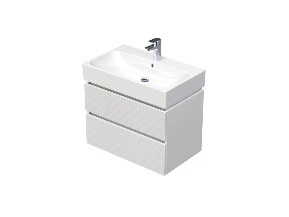 Kup Teď Intedoor Storm 3D, koupelnová skříňka s umyvadlem - STORM 3D 75 2Z B073