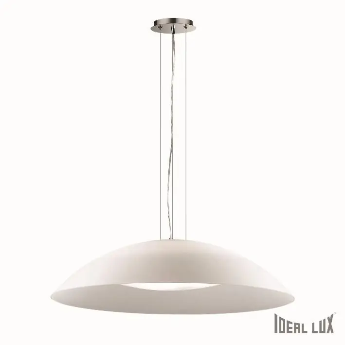 Značkový Závěsné svítidlo Ideal Lux Lena SP3 bianco 052786 - IDEALLUX