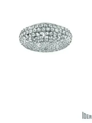 Akce Stropní a nástěnné svítidlo Ideal Lux King PL5 cromo 075419 - IDEALLUX