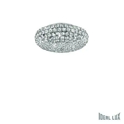 Akce Stropní a nástěnné svítidlo Ideal Lux King PL5 cromo 075419 - IDEALLUX