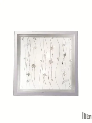 Akční Cena Nástěnné a stropní svítidlo Ideal Lux Ocean PL2 bianco 081434 bílé 33,5cm - IDEALLUX