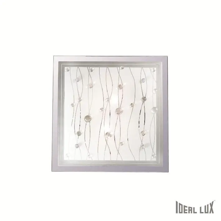 Akční Cena Nástěnné a stropní svítidlo Ideal Lux Ocean PL2 bianco 081434 bílé 33,5cm - IDEALLUX
