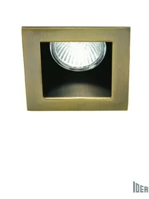 Značkový Zápustné svítidlo Ideal Lux Funky FI1 brunito 083247 leštěná mosaz - IDEALLUX