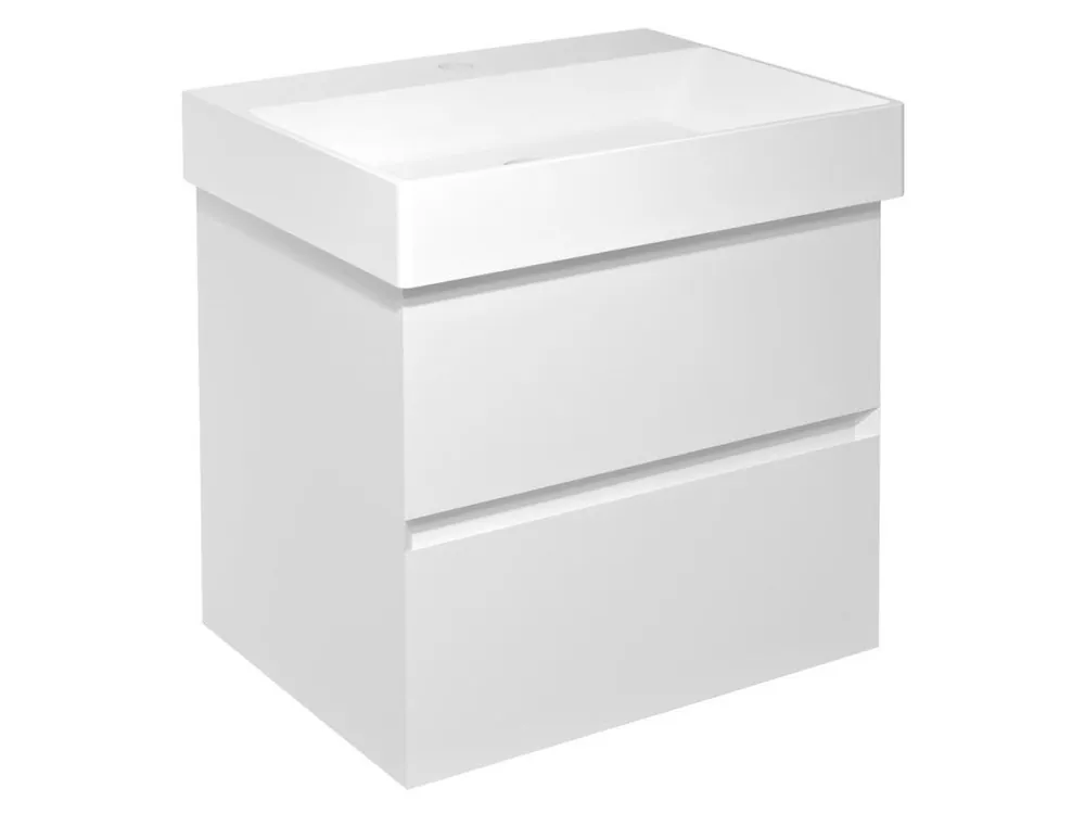 Cenově Výhodný Sapho FILENA umyvadlová skříňka 57x51,5x43cm, bílá mat FID1260W