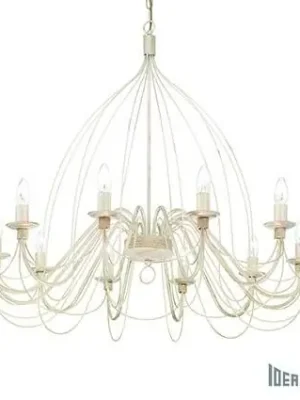 Akce Závěsné svítidlo Ideal Lux Corte SP12 bianco antico 097664 bílé - IDEALLUX