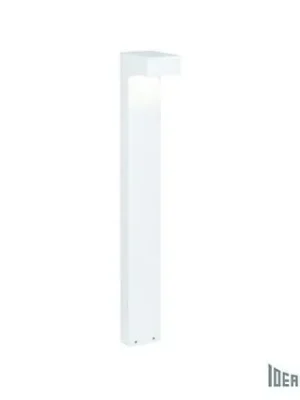 Zlevněný Venkovní sloupkové svítidlo Ideal Lux Sirio PT2 big bianco 115085 bílé 80cm GX53 9W - IDEALLUX