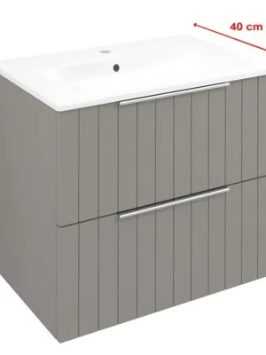 Akce Sapho CIRASA STRIP umyvadlová skříňka 58x54x39cm, agila CR592-4343S