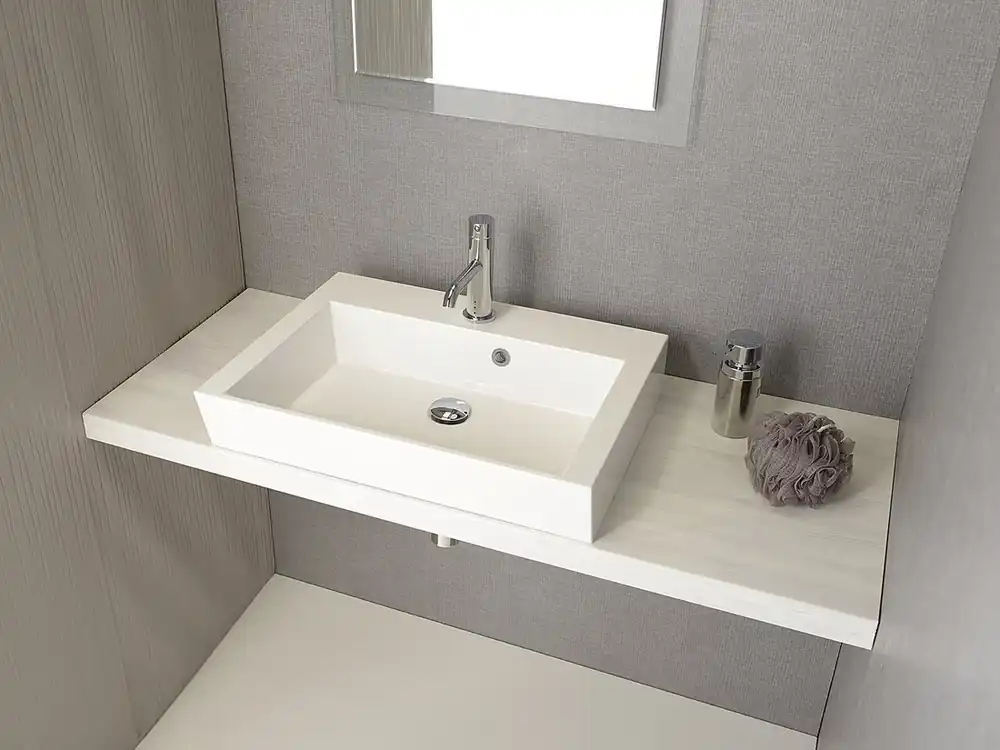 Sapho AVICE deska 60x50cm, dub starobílý AV65 Sezónní Sleva