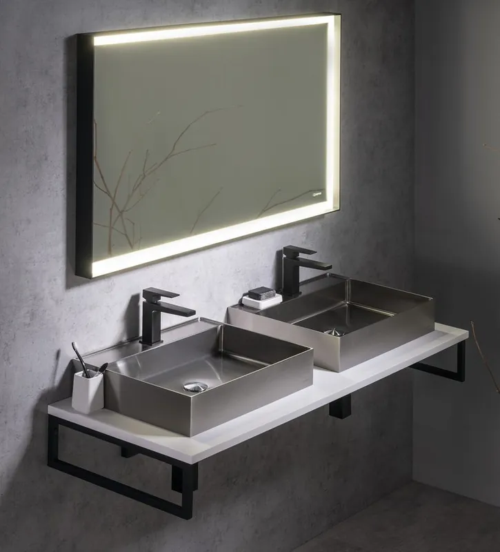 Objednat Nyní Sapho PLATO deska Rockstone 1600x24x500mm, bílá mat PL160-0101