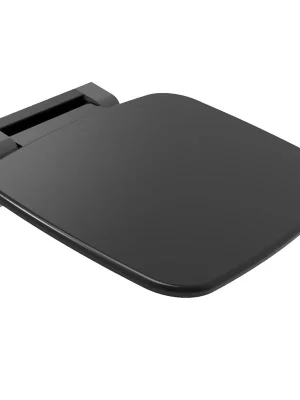 Polysan SAAP BLACK sklopné sedátko do sprchového koutu, 35x32, 8cm, černá CW1220B Pouze Dnes