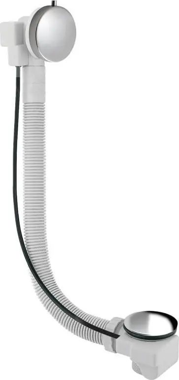 Pouze Dnes Sapho SENATOR vanová souprava s bovdenem, délka 550mm, zátka 72mm, nerez mat VR115528