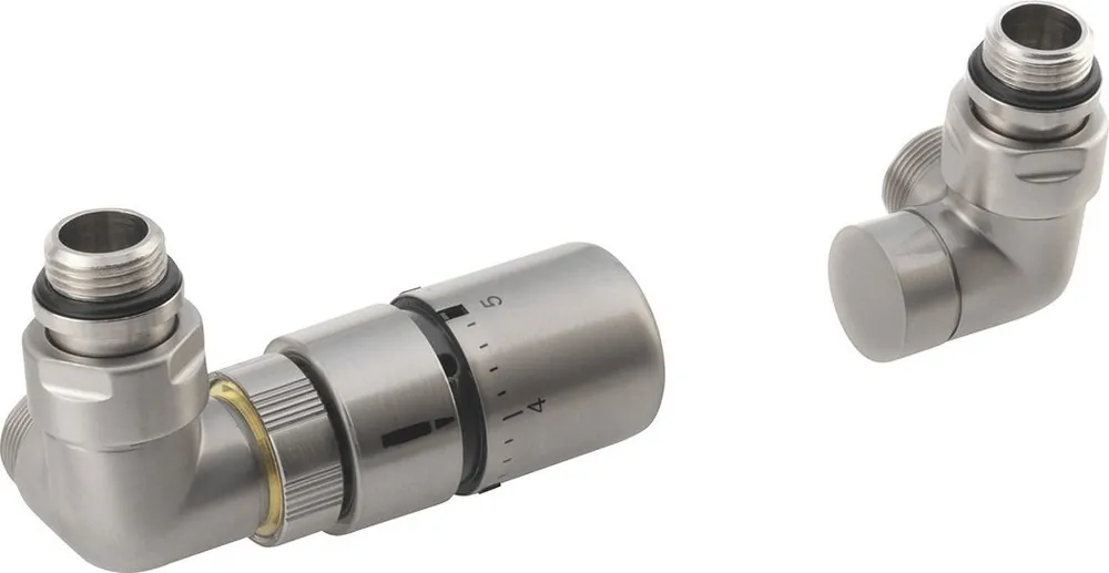 Sapho CORNER připojovací sada ventilů termostatická triaxiální, levé provedení, nerez mat CP1511LS Oblíbený