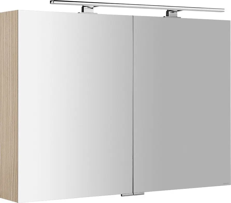 Akce Sapho MIRRÓ galerka s LED osvětlením, 100x70x16cm, jilm bardini MC100-0013