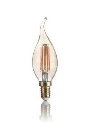 Nová Kolekce LED Žárovka Ideal Lux Vintage E14 3.5W 151663 2200K colpo di vento - IDEALLUX