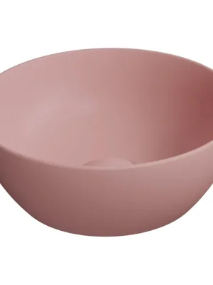 Akce GSI PURA keramické umyvadlo na desku, průměr 32cm, blush mat 885424