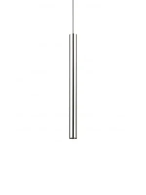 AKCE - LED Závěsné svítidlo Ideal Lux Ultrathin SP1 small cromo 187662 chromové 40cm - IDEALLUX Horká Nabídka