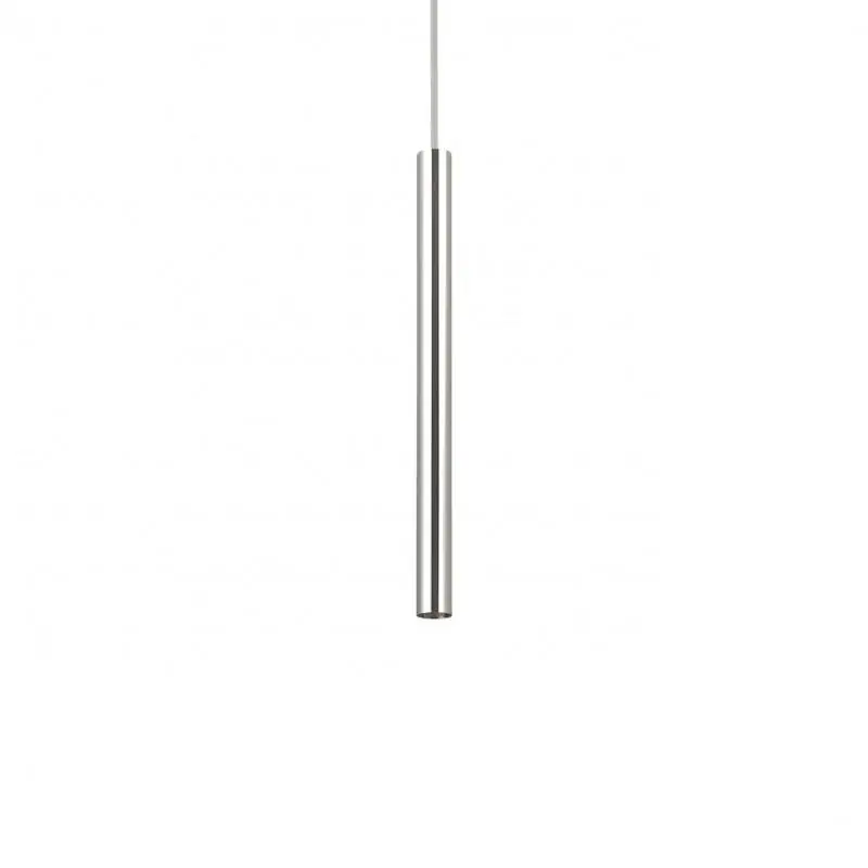AKCE - LED Závěsné svítidlo Ideal Lux Ultrathin SP1 small cromo 187662 chromové 40cm - IDEALLUX Horká Nabídka
